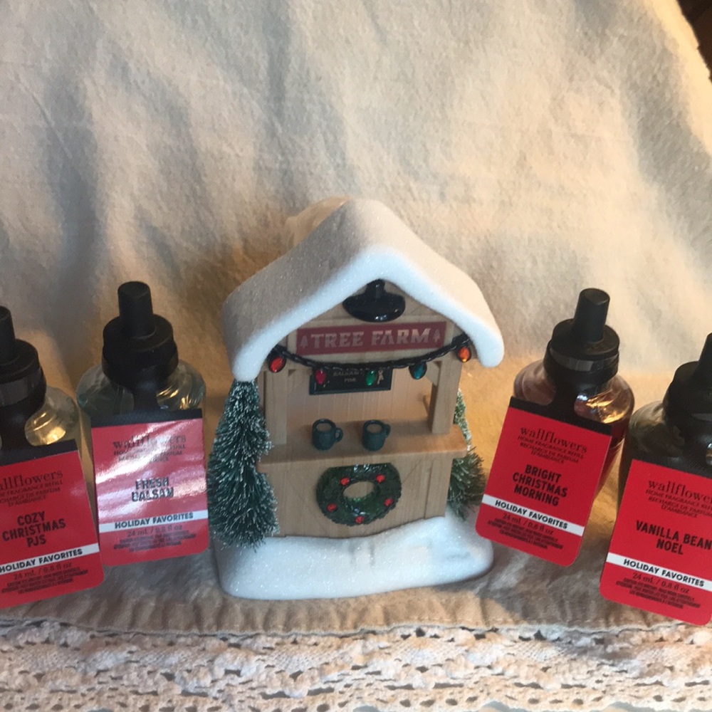 NEW ~ Wallflowers Holiday Scented Oils Set